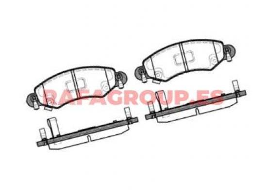 RG6552 - Pastillas de freno